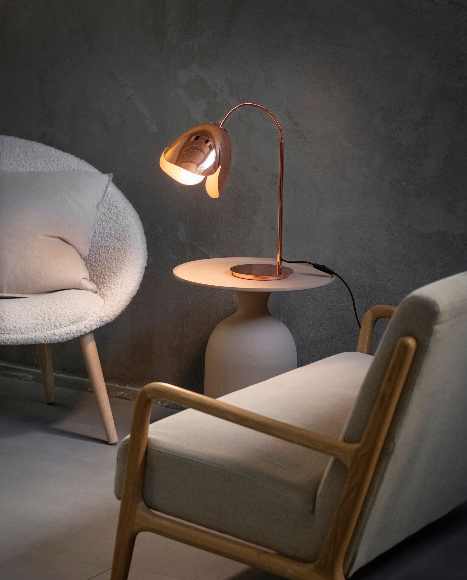 Kielo pöytävalaisin kupari Pöytävalaisin Innolux