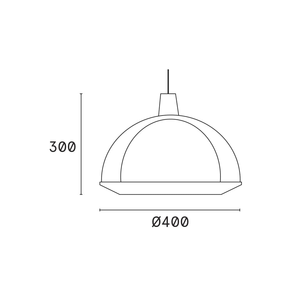 Kuplat 400 riippuvalaisin Akvamariini Riippuvalaisin Innolux