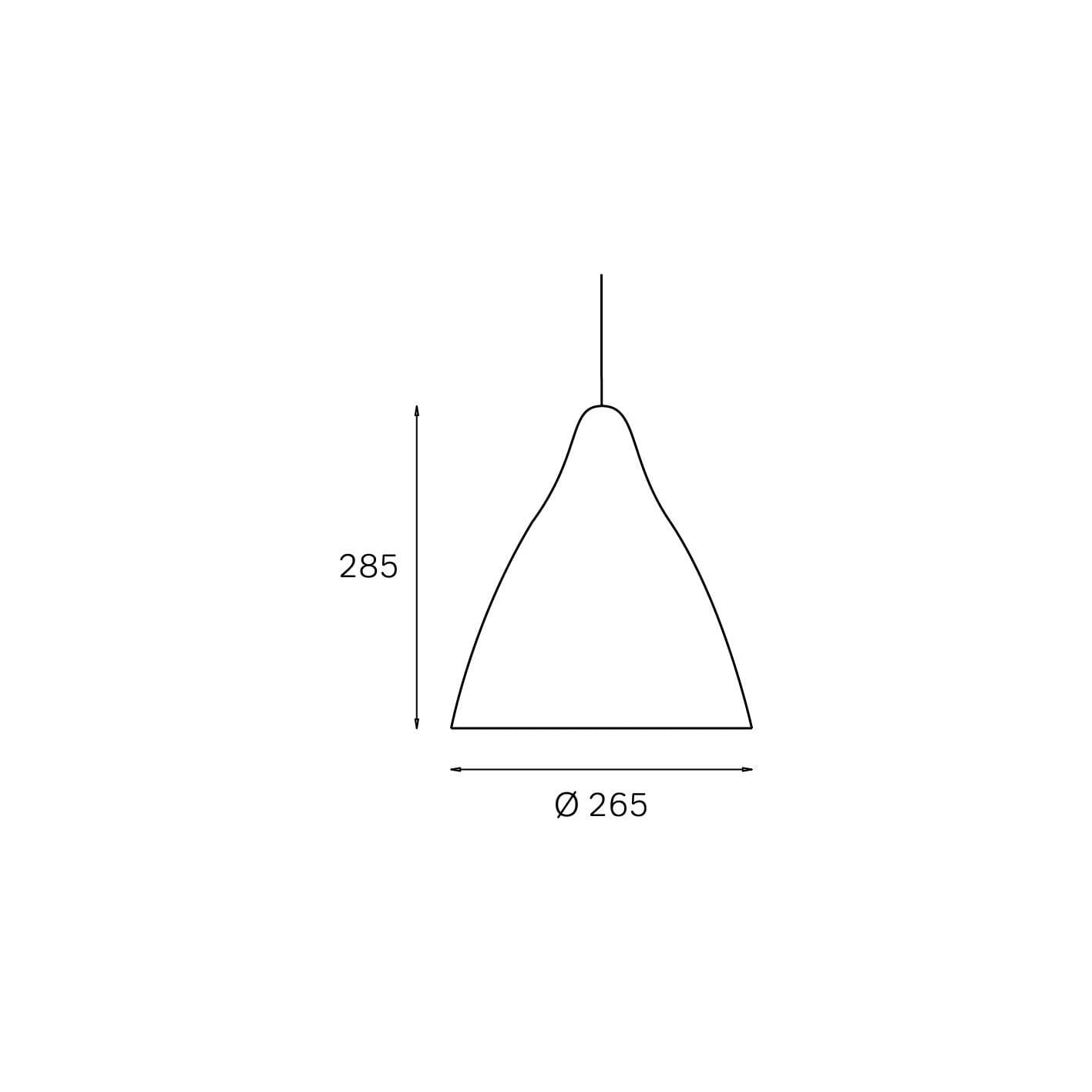 Lisa 270 riippuvalaisin Valkoinen Riippuvalaisin Innolux
