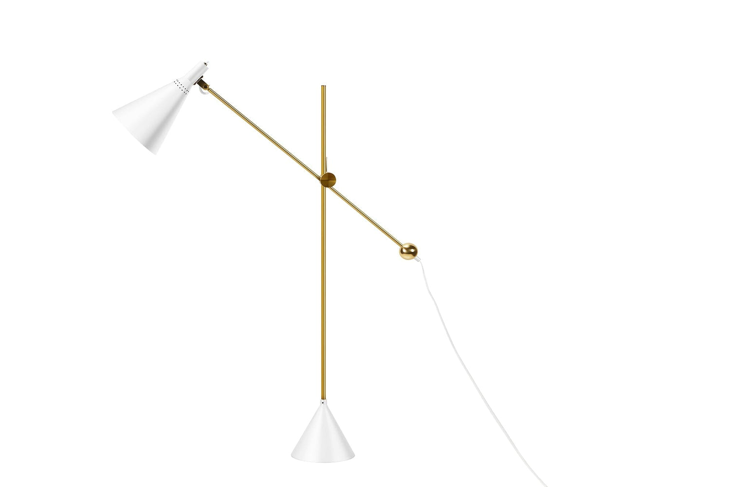 Tapio lattiavalaisin Valkoinen Lattiavalaisin Innolux