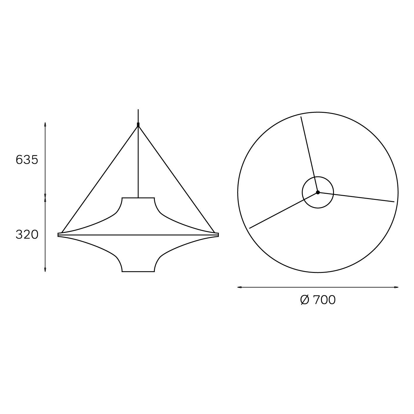 Lokki Riippuvalaisin Innolux