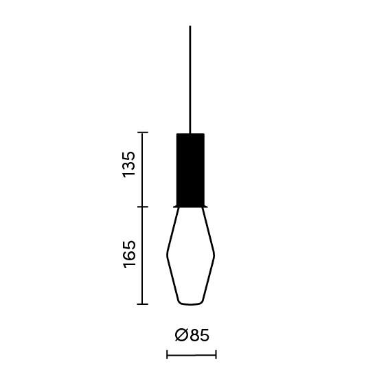 Milano 2 WIR-85 riippuvalaisin Riippuvalaisin Innolux