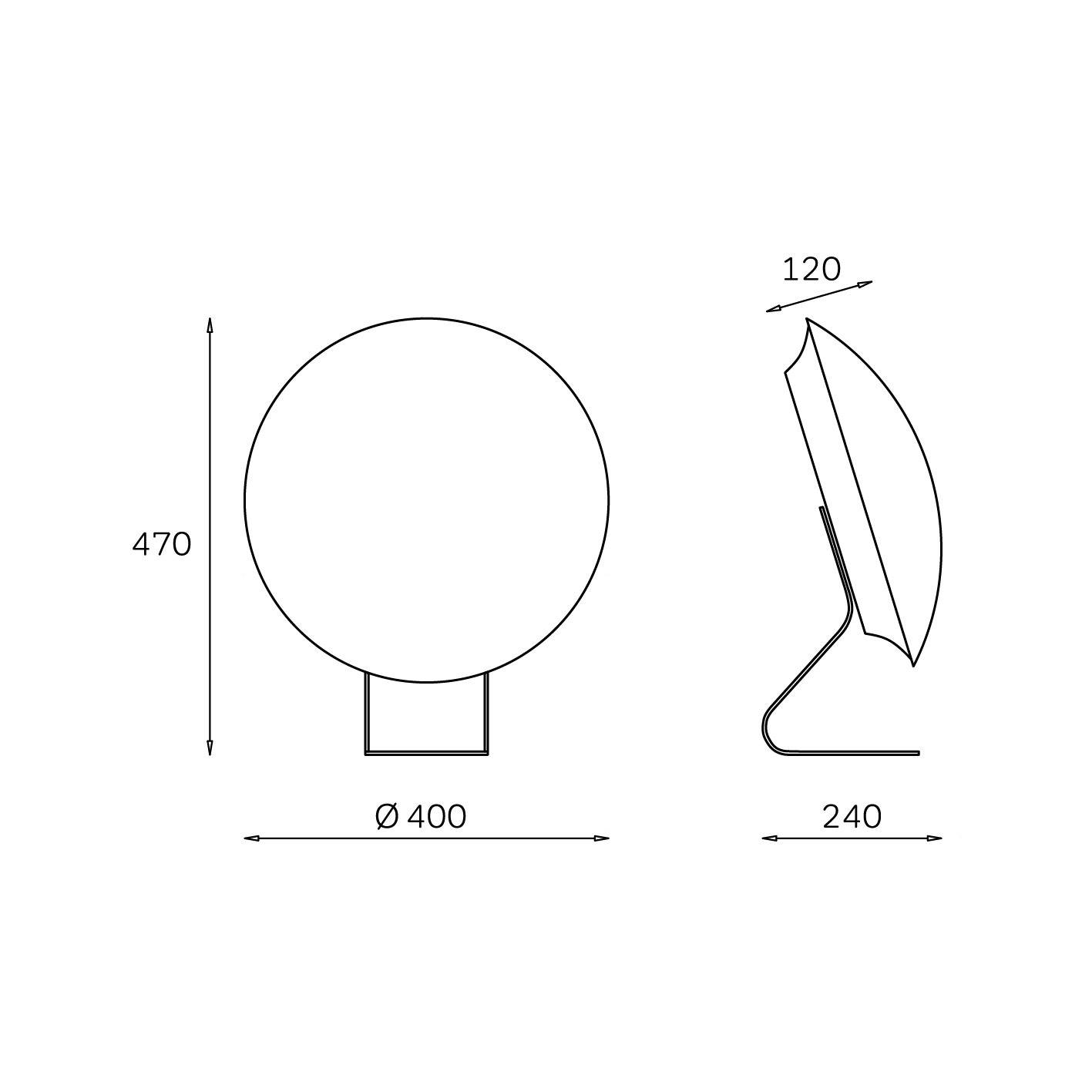 Rondo kirkasvalolaite kirkasvalolaite Innolux