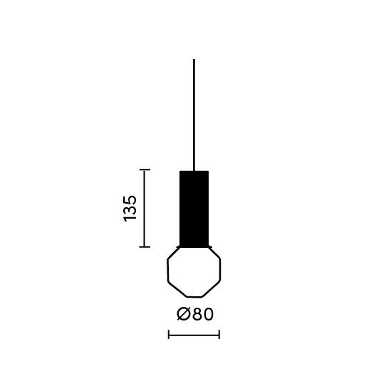 Milano 3 KRS-80 riippuvalaisin Riippuvalaisin Innolux 